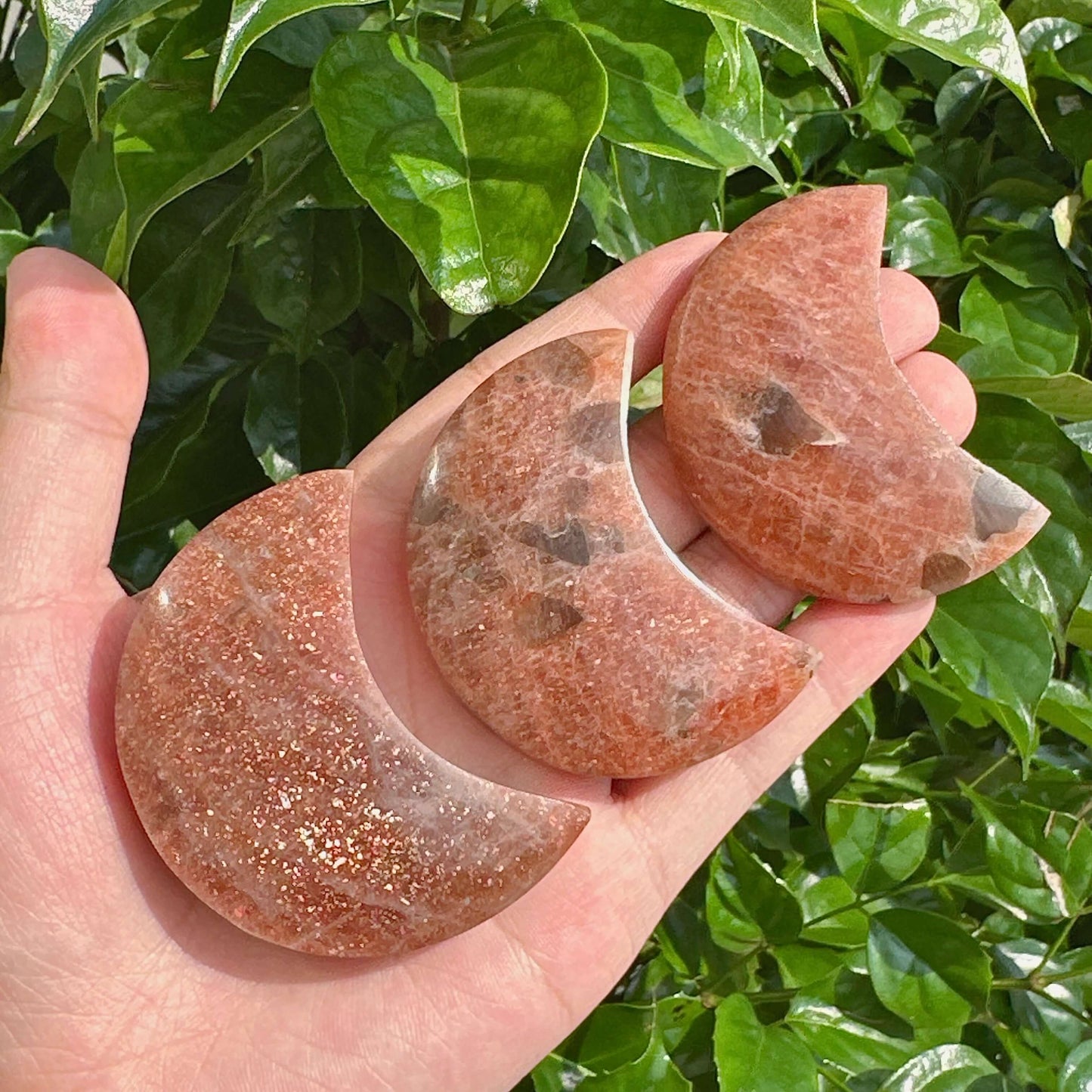 Golden Sunstone Moon
