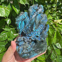 Labradorite Landscape Carving