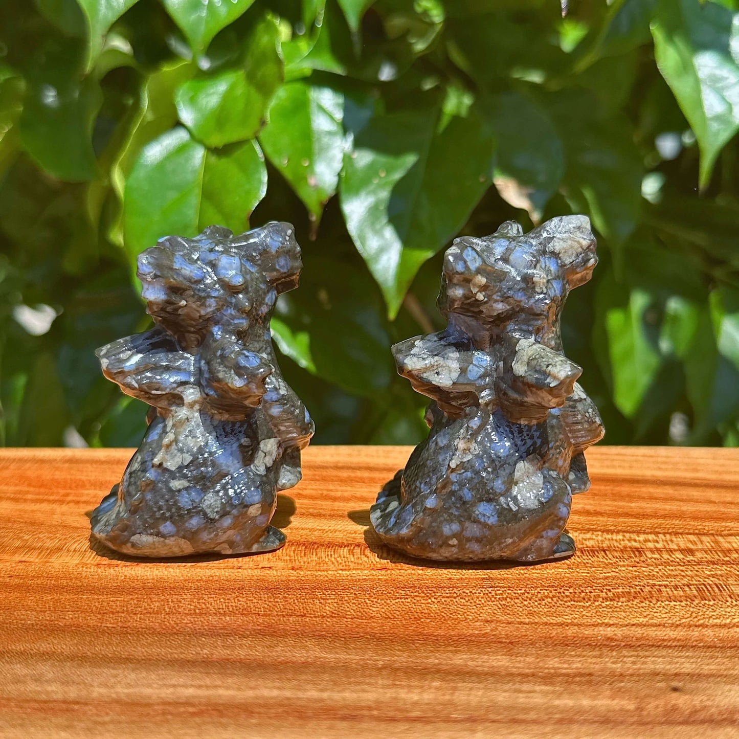 Que Sera Dragon Carving