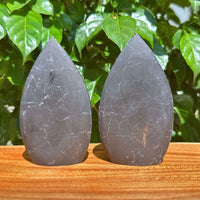 Shungite Teardrop Ornament