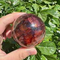 Fire Quartz Sphere