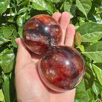 Fire Quartz Sphere