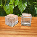 Clear Quartz Cube Carving