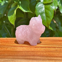 Crystal Highland Cattle Carving