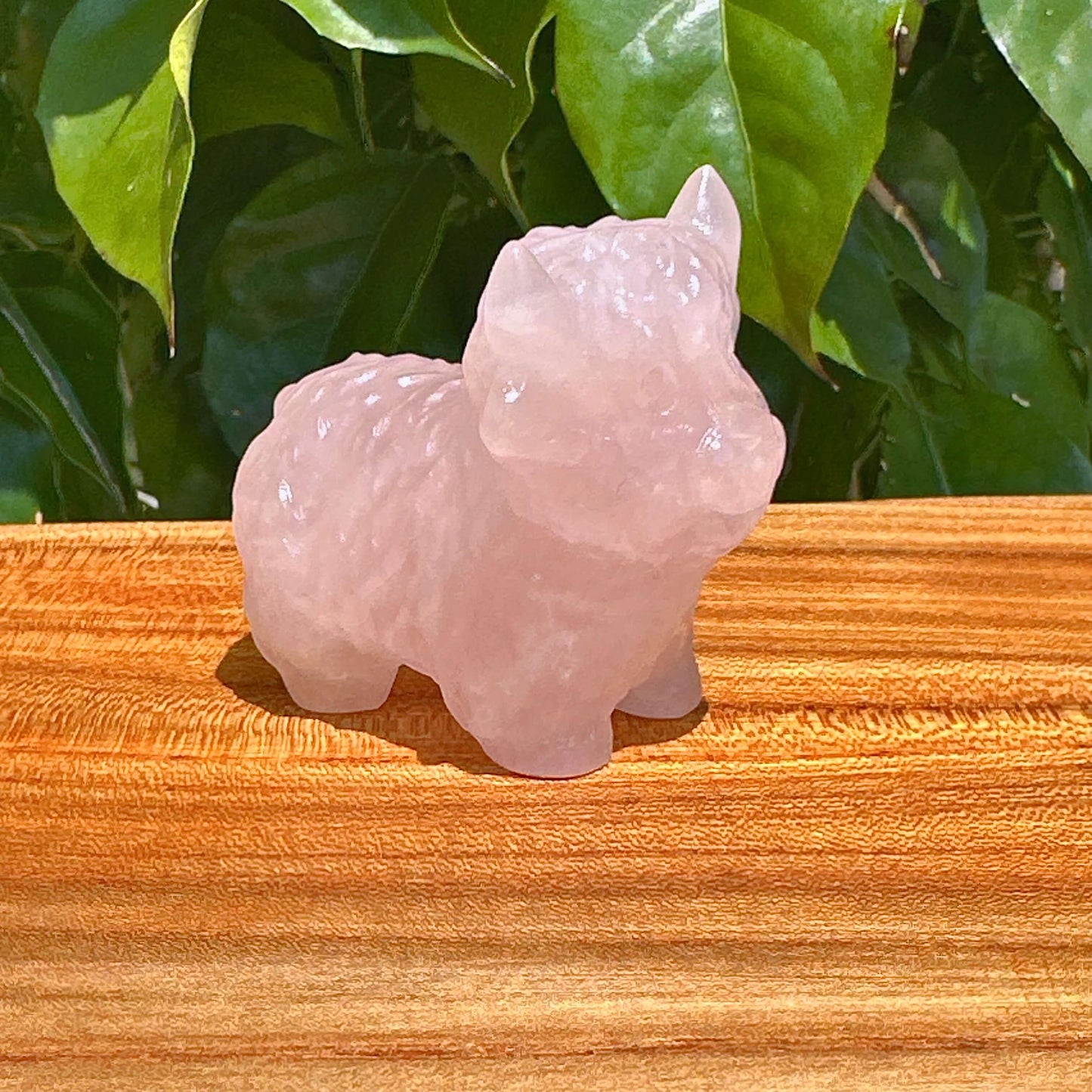 Crystal Highland Cattle Carving