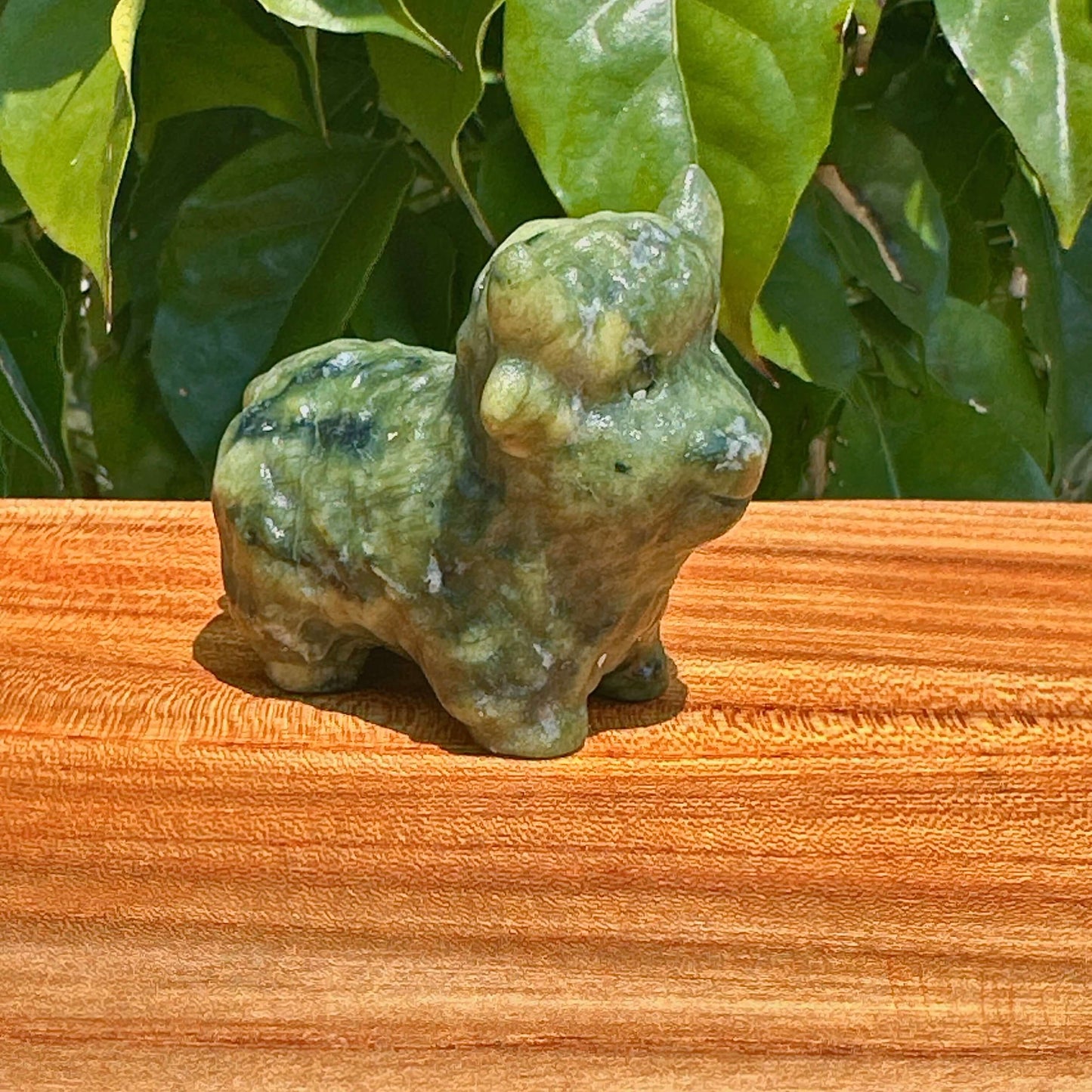 Crystal Highland Cattle Carving