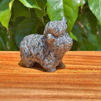 Crystal Highland Cattle Carving