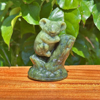 Crystal Climbing Koala Carving