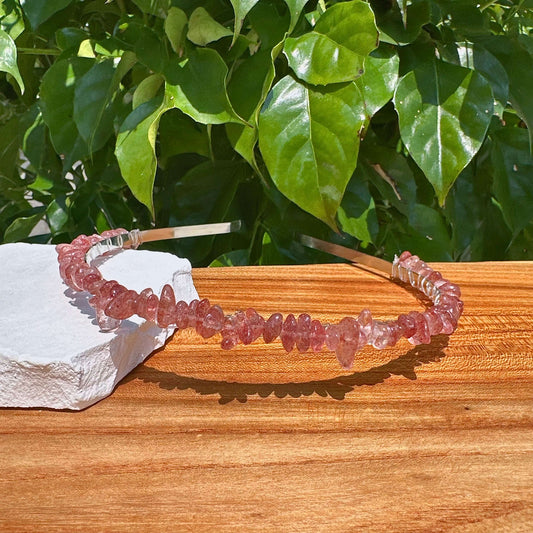 Crystal Gravel Headband