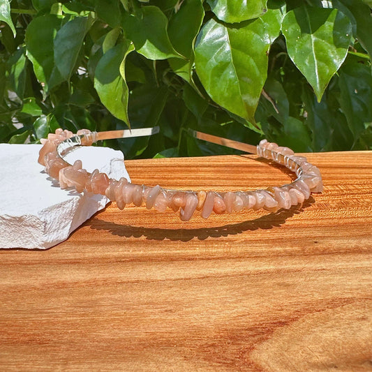 Crystal Gravel Headband