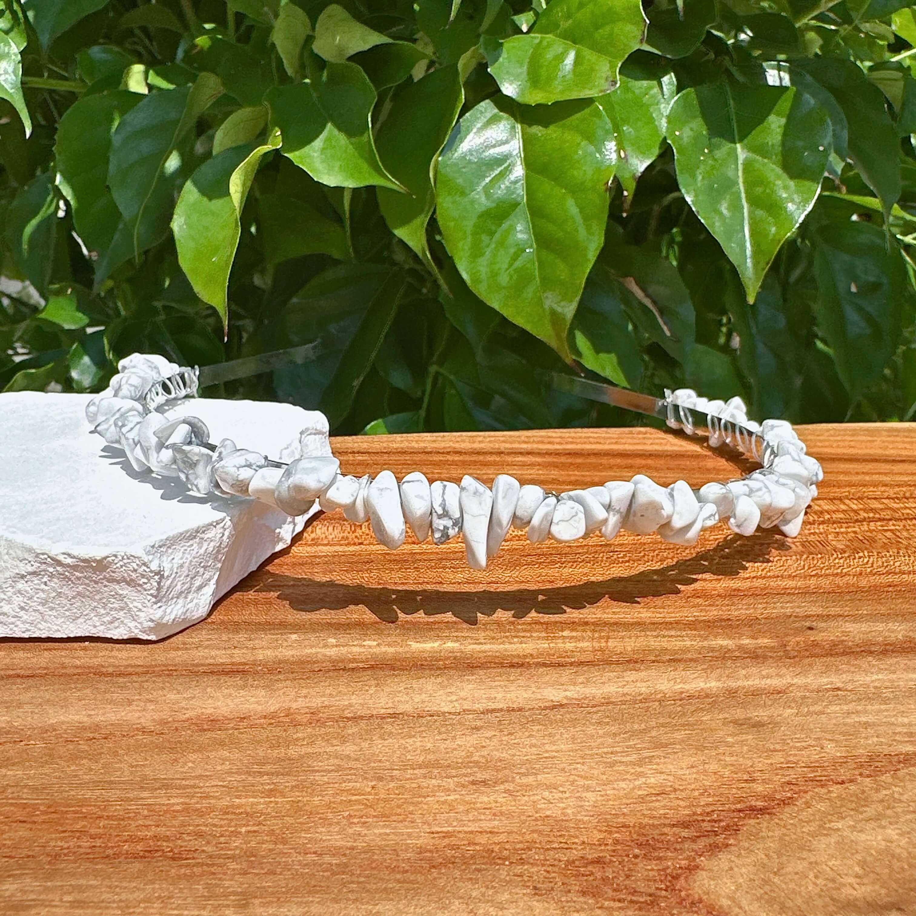 Crystal Gravel Headband