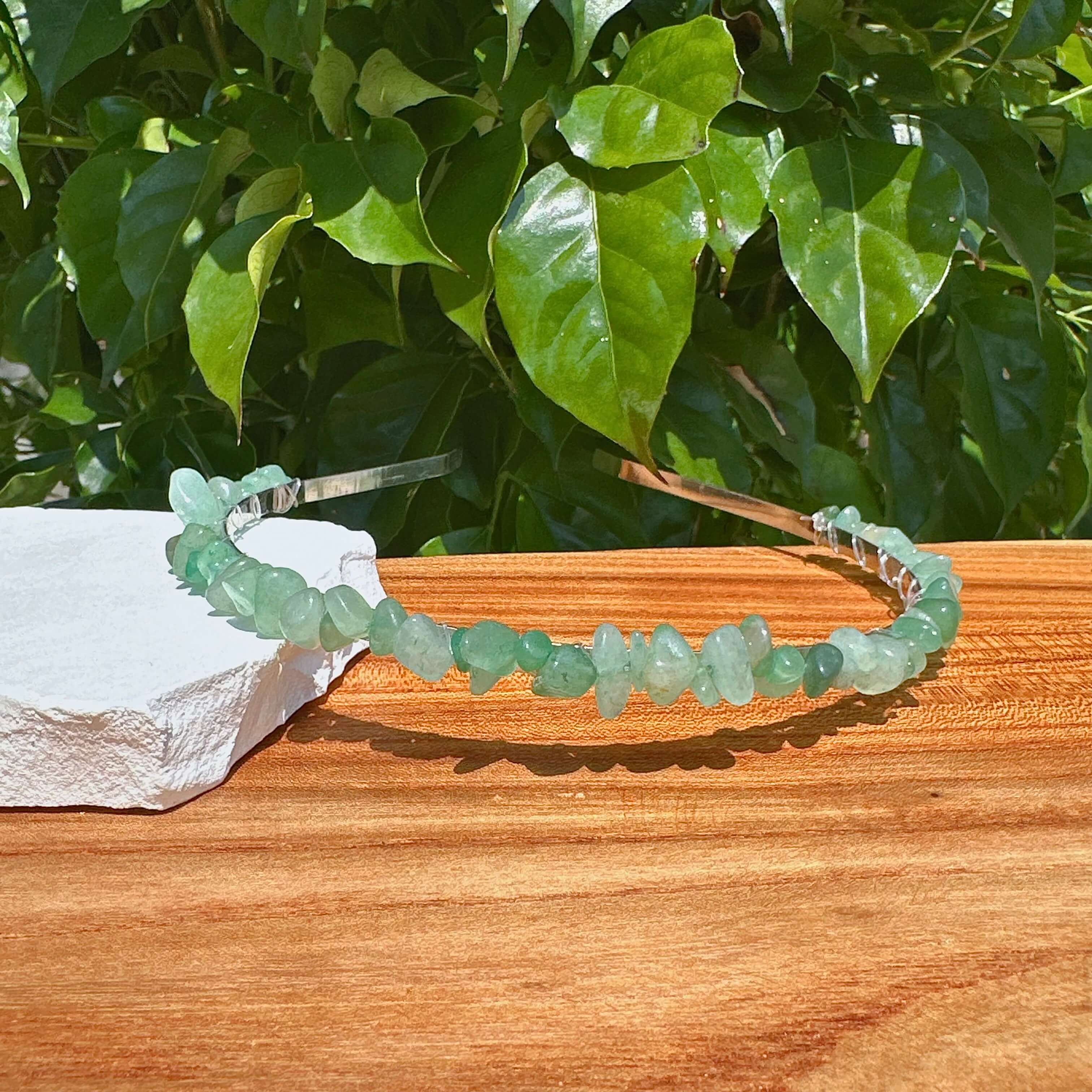 Crystal Gravel Headband