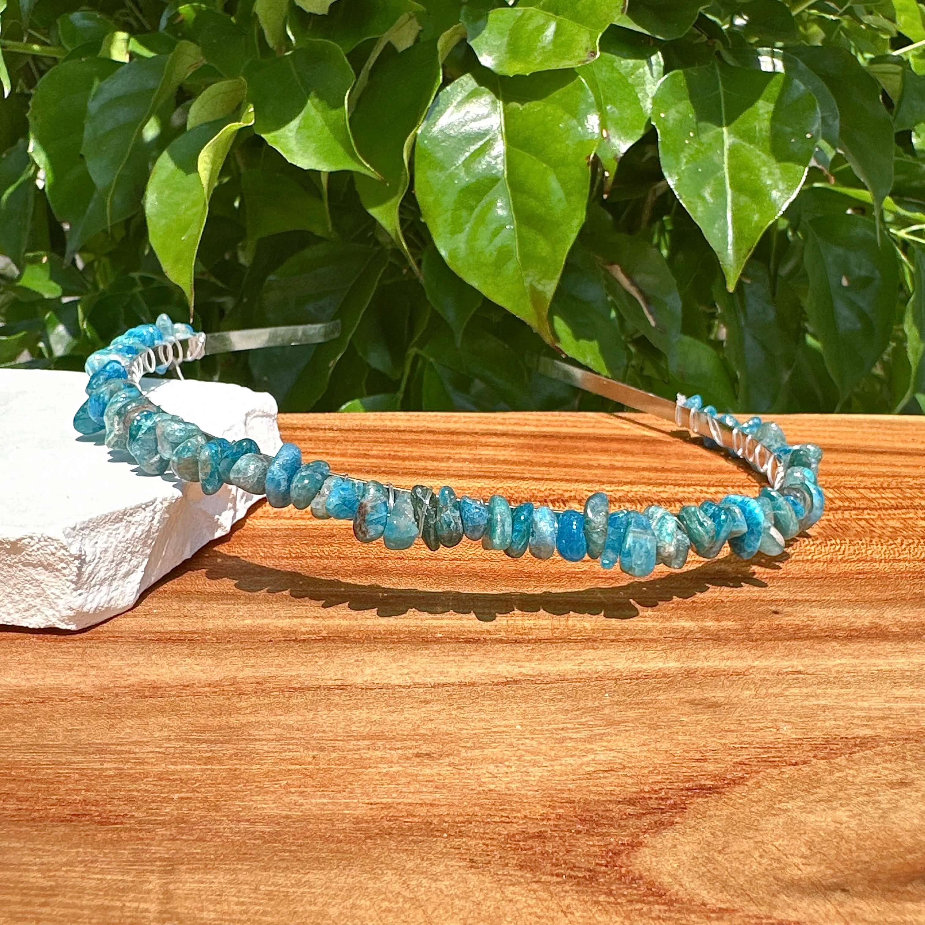 Crystal Gravel Headband