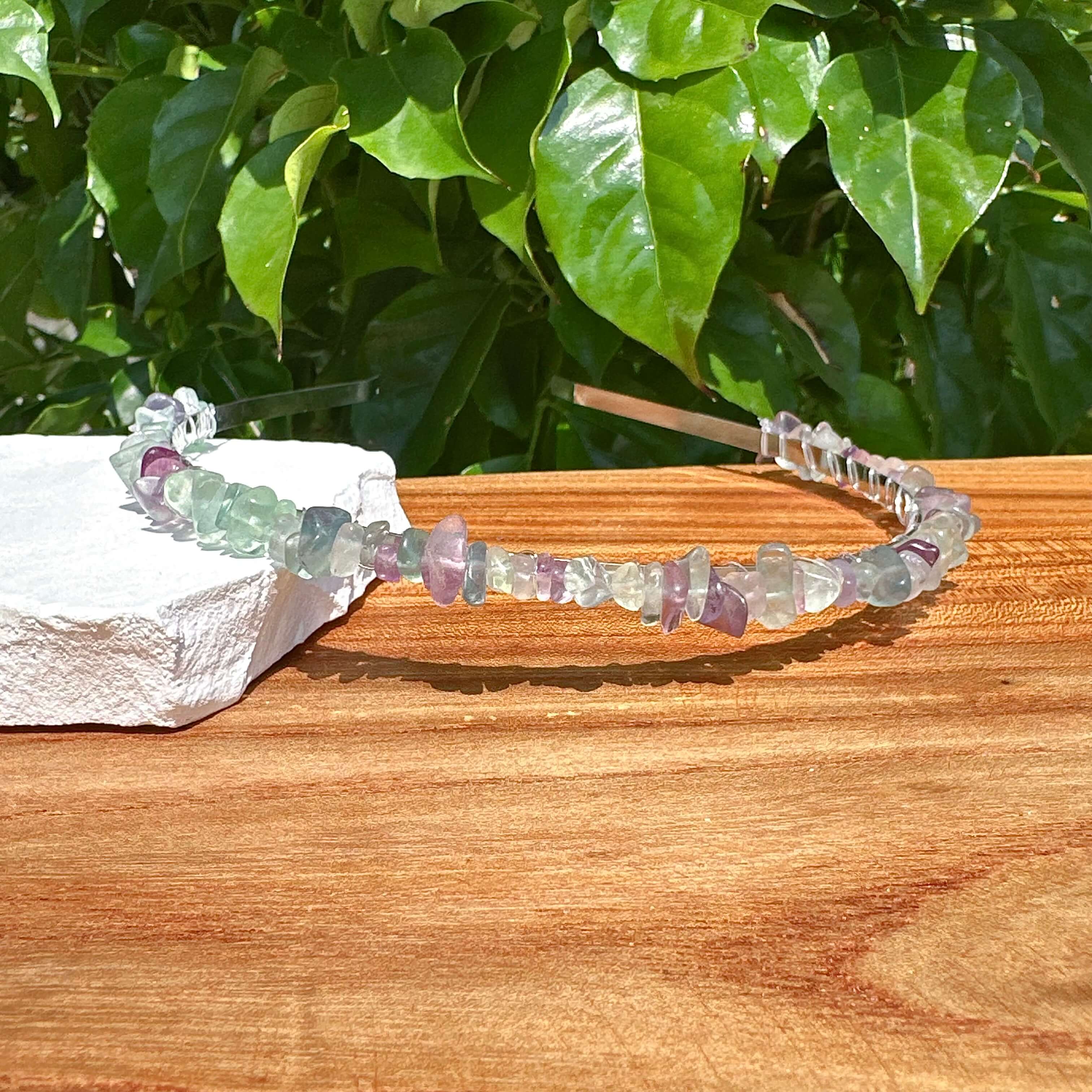Crystal Gravel Headband