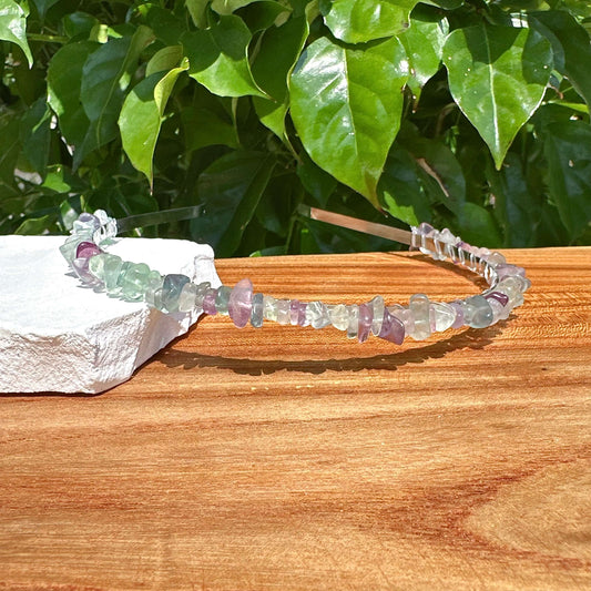 Crystal Gravel Headband