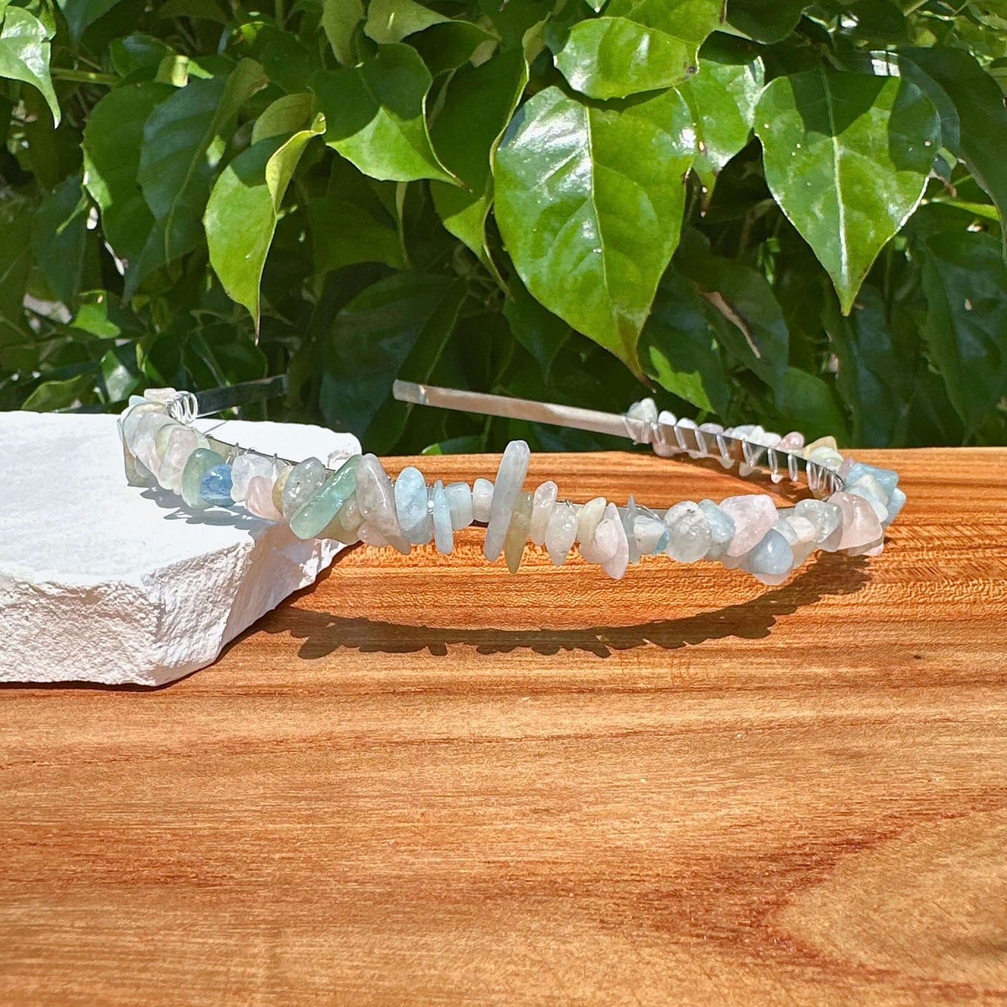 Crystal Gravel Headband