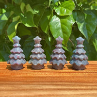 Ruby In Kyanite Christmas Tree Carving