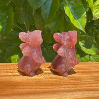 Strawberry Quartz Flying Dragon