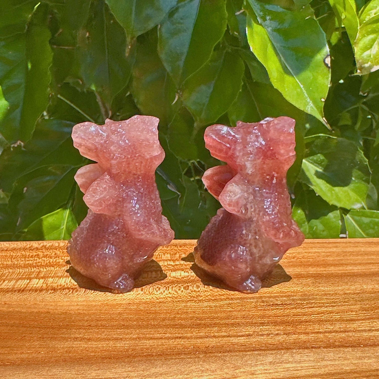 Strawberry Quartz Flying Dragon