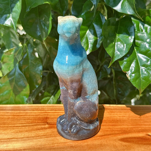 Muti-material Jaguar Carving