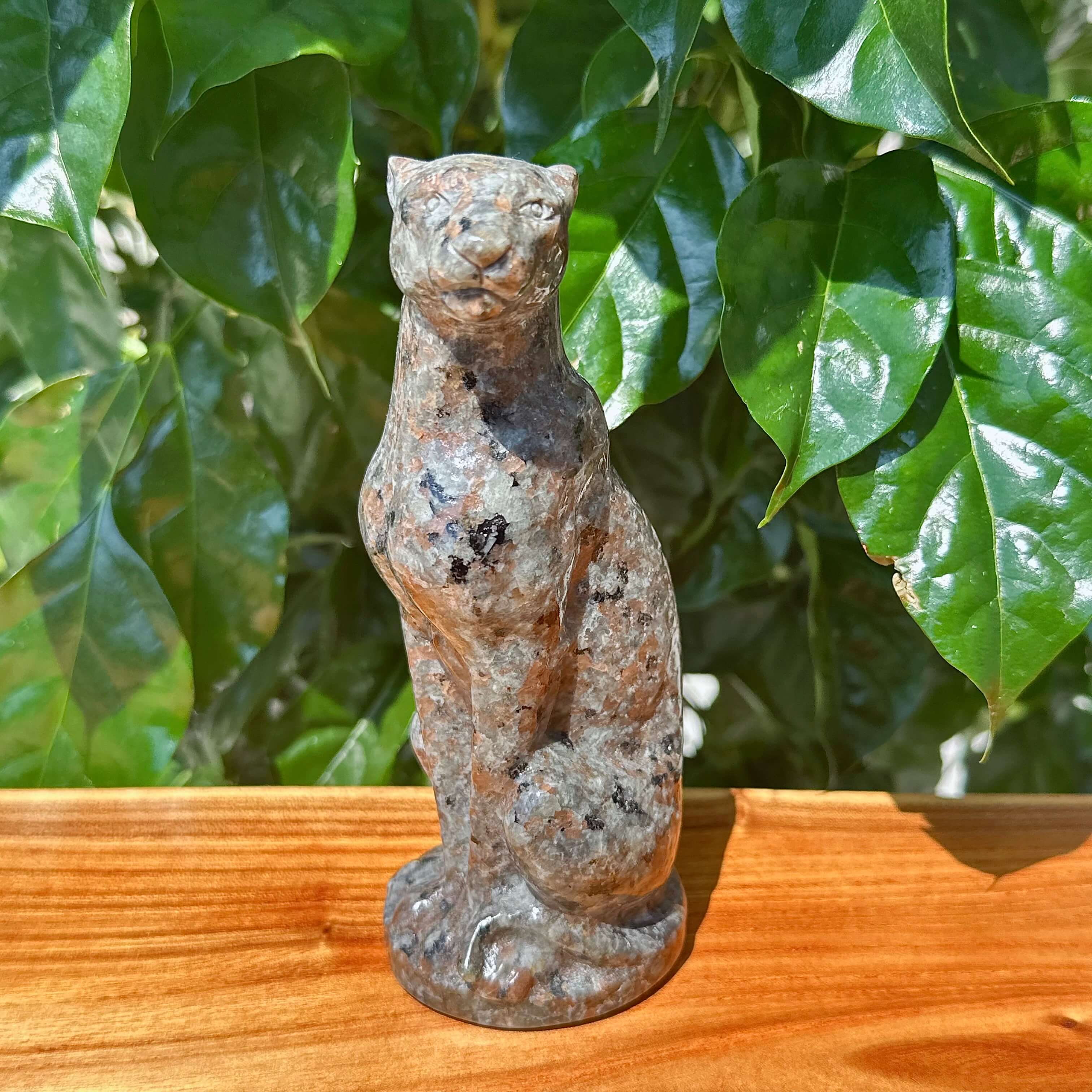 Muti-material Jaguar Carving