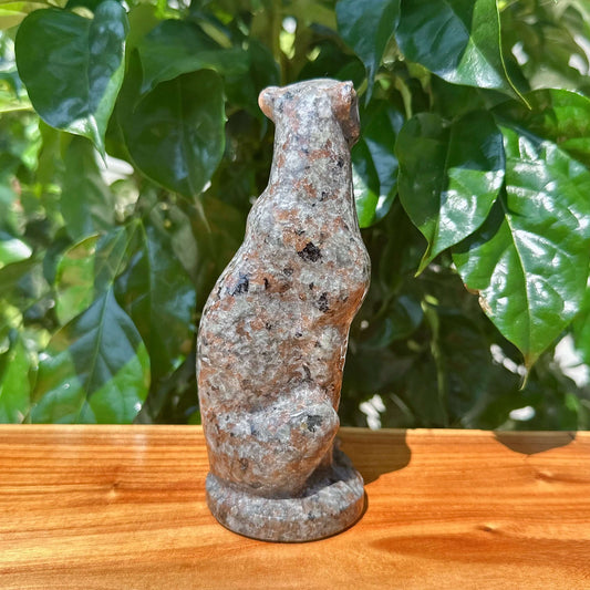 Muti-material Jaguar Carving