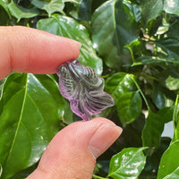 Amethyst Goldfish Carving