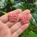 Rhodochrosite Carving
