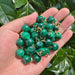 Malachite Apple Carving