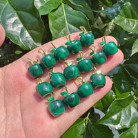 Malachite Apple Carving