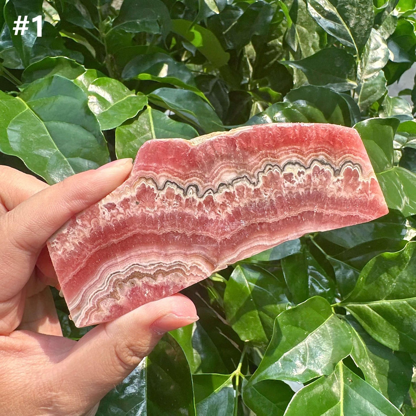 Rhodochrosite Slab