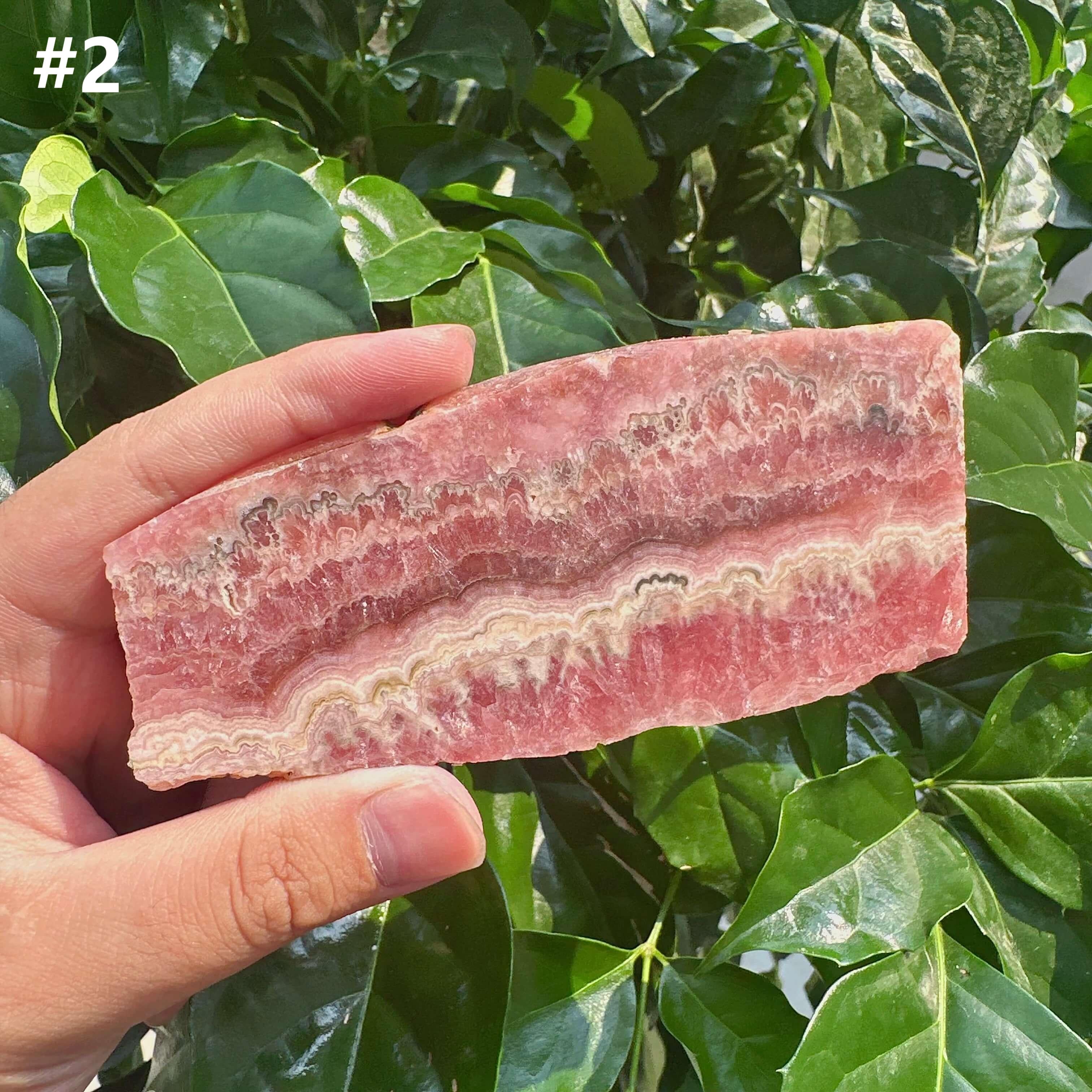 Rhodochrosite Slab