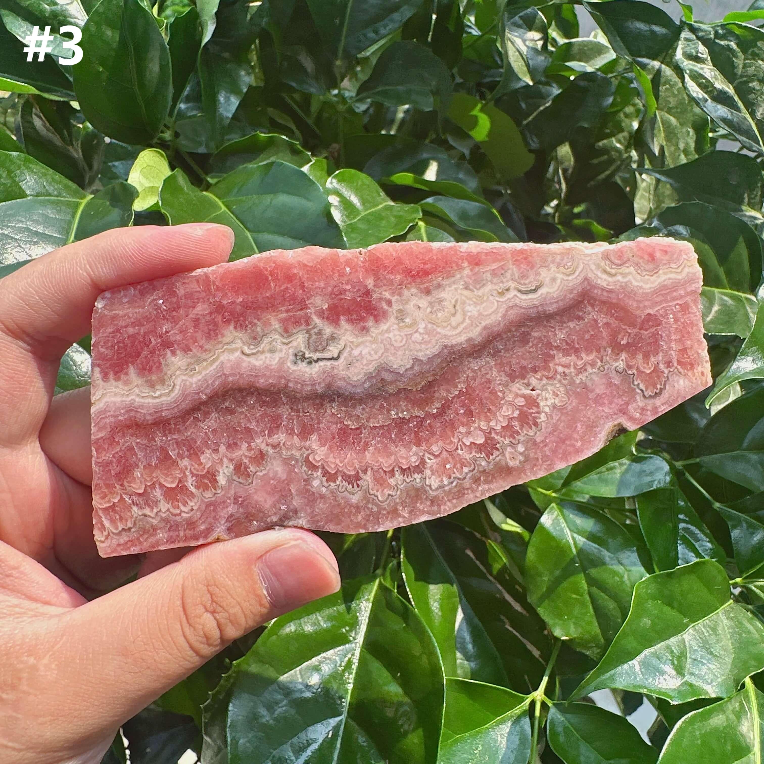 Rhodochrosite Slab