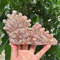 Flower Agate Underwater World Carving