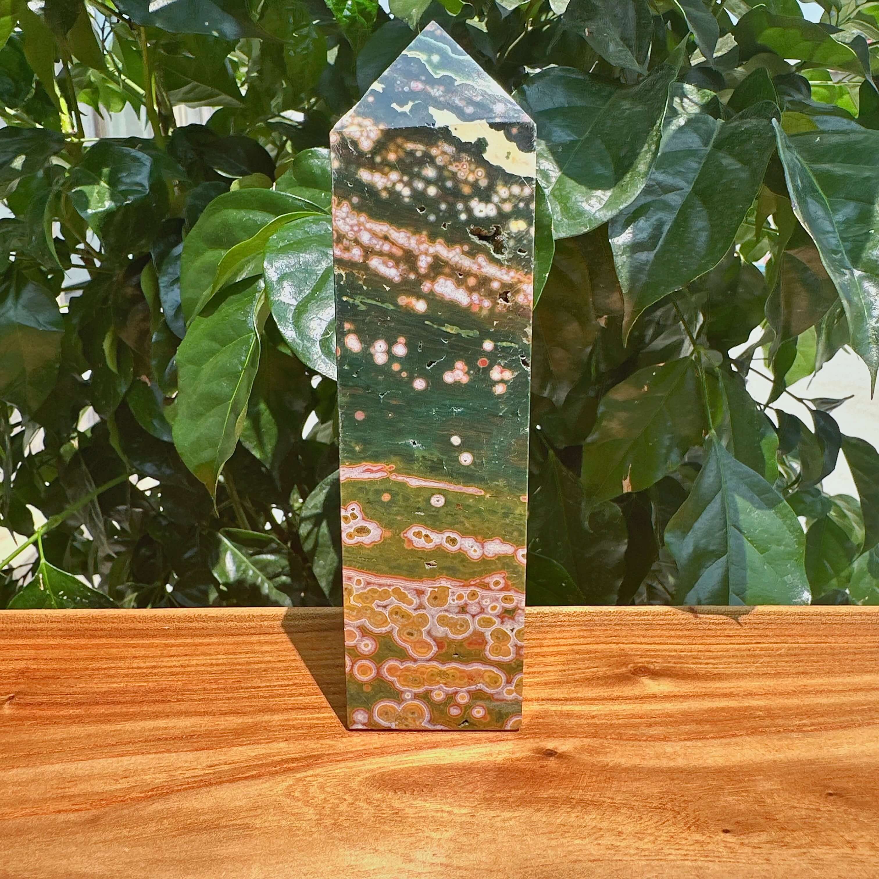 8th Vein Ocean Jasper Tower