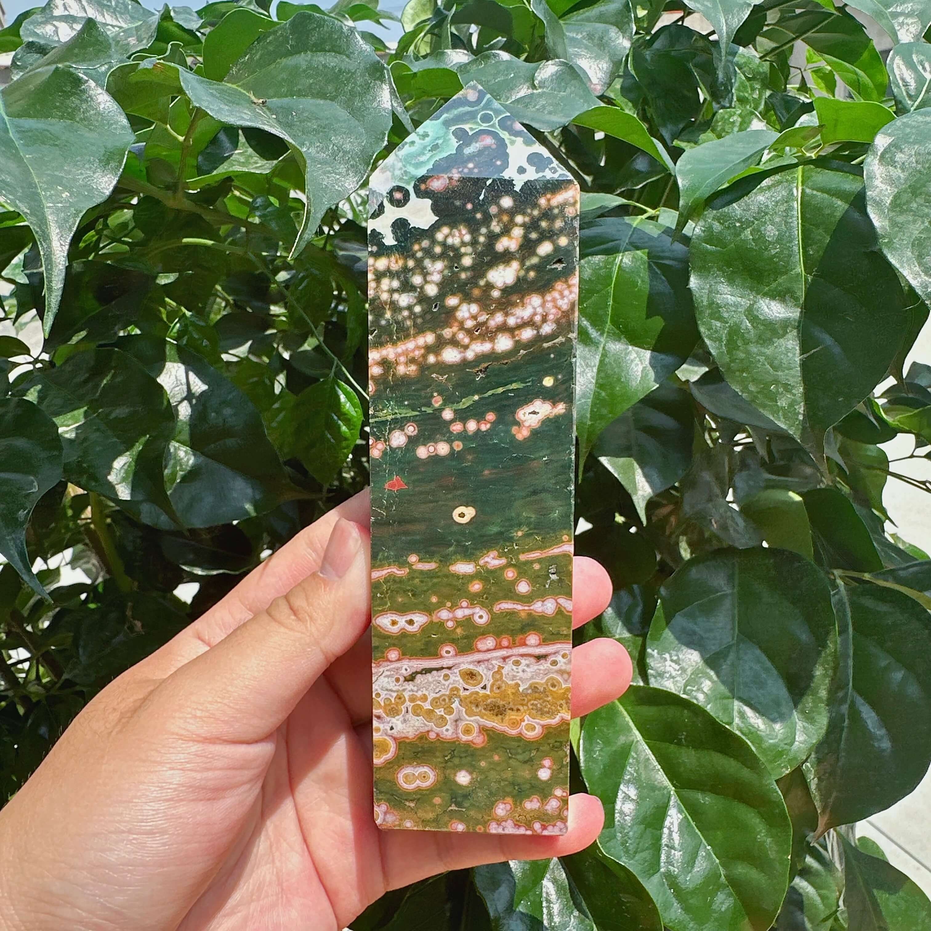 8th Vein Ocean Jasper Tower