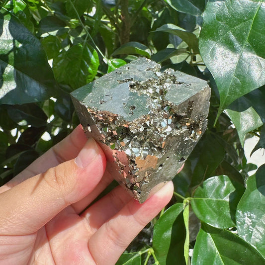 Pyrite Cube