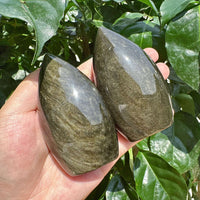 Golden Obsidian Teardrop