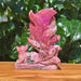 Cobalt Calcite Nine-tail Fox Carving