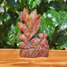 Ocean Jasper Nine-tail Fox Carving