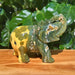 8th Vein Ocean Jasper Elephant Carving