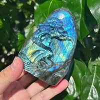 Labradorite Landscape Carving