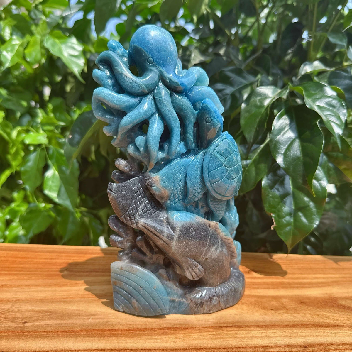 Trolleite Underwater World Carving