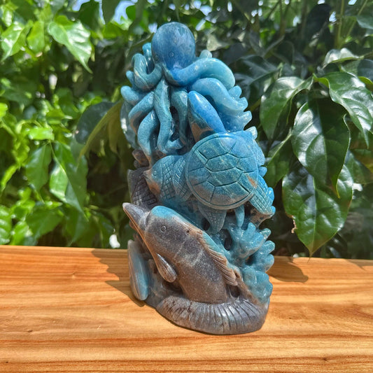 Trolleite Underwater World Carving
