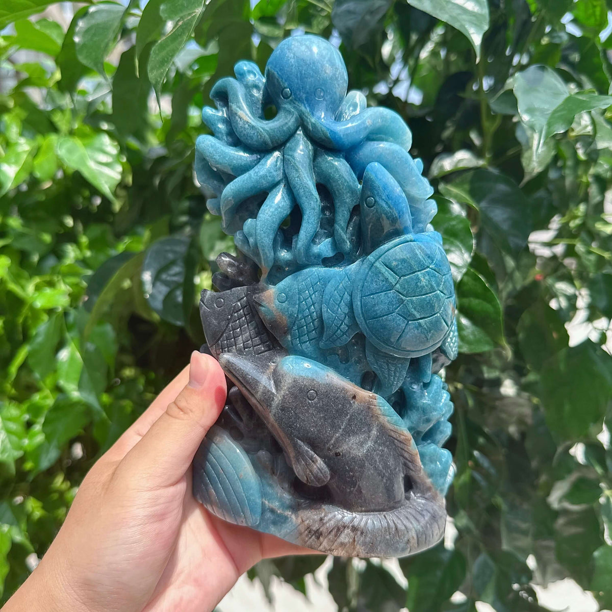 Trolleite Underwater World Carving