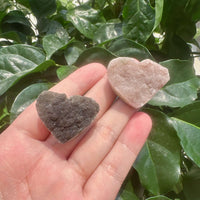 Sugar Amethyst Mini Heart