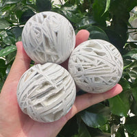 White Mexican Agate Sphere
