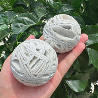 White Mexican Agate Sphere