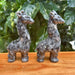 Larvikite Giraffe Carving