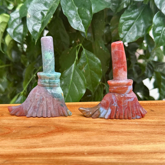 Ocean Jasper Magic Broomstick